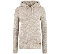 Oxmo Pull-over 'Philia' beige / marron / blanc, Taille M
