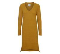 Oxmo Robes en maille 'IDA' jaune foncé, Taille S