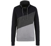 Oxmo Sweat-shirt 'Agda' gris / gris foncé / noir, Taille M