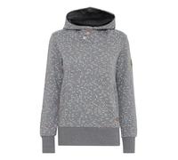 Oxmo Sweat-shirt 'Beate' bleu / gris / rose / blanc, Taille S
