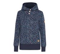 Oxmo Sweat-shirt 'Beate' bleu nuit / bleu clair / greige, Taille S