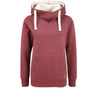 Oxmo Sweat-shirt 'Julia Pile' rouge chiné, Taille M