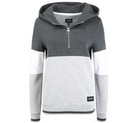 Oxmo Sweat-shirt 'OXOmara' gris / noir / blanc, Taille L