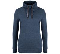 Oxmo Sweat-shirt 'Vimpa' bleu foncé / marron / blanc, Taille S