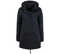 Oxmo Tamila Parka Manteau Veste Long pour Femme, Taille:XXL, Couleur:Black (194007)
