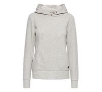 OXMO Vera Pull à capuche pour femme, Oyster Grey Melange (201144), S