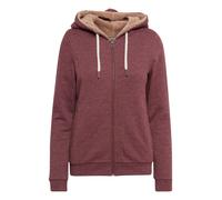 Oxmo Veste de survêtement 'Vicky' lie de vin, Taille S