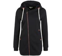 Oxmo Veste de survêtement 'Vicky' marron / noir, Taille S