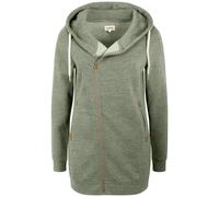 Oxmo Veste de survêtement 'Vicky' marron / vert, Taille XS