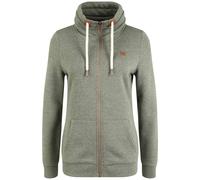 Oxmo Veste de survêtement 'Vicky' vert / blanc, Taille XS