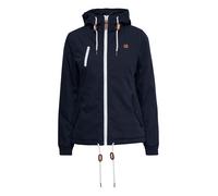 Oxmo Veste mi-saison 'Tilda' bleu nuit / blanc, Taille L