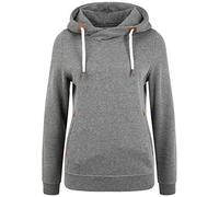 Oxmo Vicky Sweat À Capuche Pull Hoodie pour Femme À Capuche, Taille:S, Couleur:Grey Mel (7982363)