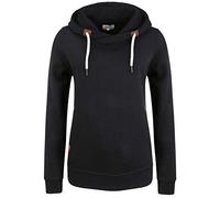 Oxmo Vicky Sweat À Capuche Pull Hoodie pour Femme À Capuche, Taille:XS, Couleur:Black (799000)