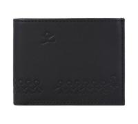 oxmox Leather Porte-monnaie Protection RFID Cuir 10.5 cm gris