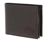 oxmox Leather Porte-monnaie Protection RFID Cuir véritable 12 cm olive