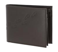 oxmox Leather Porte-monnaie Protection RFID Cuir véritable 12 cm vert