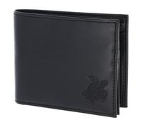 oxmox Leather Porte-monnaie Protection RFID Cuir véritable 12 cm violet