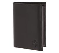 oxmox Leather Porte-monnaie Protection RFID Cuir véritable 10 cm jaune