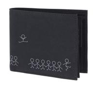 oxmox New Cryptan Porte-monnaie Protection RFID 12 cm gris