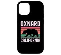 Oxnard California Bear Retro Ventura County Beach 805 PCH Coque pour iPhone 12/12 Pro