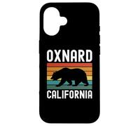 Oxnard California Bear Retro Ventura County Beach 805 PCH Coque pour iPhone 16
