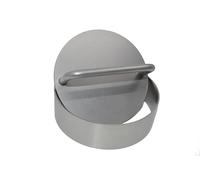 Oxnfeia Lot de 2 presses à hamburger en acier inoxydable - Presse à hamburger idéale pour les patties de forme uniforme et le plaisir du barbecue - Durable, passe au lave-vaisselle et inoxydable