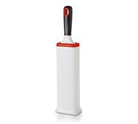 OXO Good Grips, Brosse anti-peluches pour grandes surfaces FurLifter, Brosse auto-nettoyante anti-poil, 31 cm, Blanc, Orange
