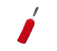 Oxo 1335180 Balayette Microfibre | Tête en microfibre double face, flexible pour les espaces étroits, sans spray nettoyant, lavable en machine et remplaceable