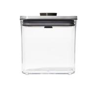 Oxo - Boã®Te De Conservation Pop Rectangulaire Avec Couvercle En Inox 1,6 L - Blanc