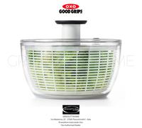 OXO Centrifugeuse Essoreuse à Salade Grande 26,6 cm 6,2 L Plastique