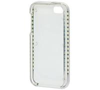 OXO - Coque Lumineuse Pour Selfie avec Éclairage LED Rechargeable - Flash, Interrupteur à intensité Variable - Pour iPhone 5S et 5Se - blanche