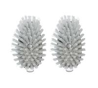 DevaCurl OXO Lot de 2 recharges pour Distributeur de Savon en Acier Inoxydable 18/8, Blanc