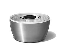 OXO Essoreuse à salade 26 cm en inox Argent
