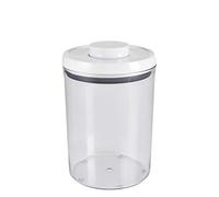 OXO Good Grips 1129980MLNYK Récipient ronde Pop 2.8l blanc/transparent, Acier Inoxydable, 15,11 x 15,11 x 21,84 cm