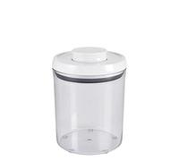 OXO Good Grips 1130080MLNYK Récipient ronde Pop 1.9l blanc/transparent, Acier Inoxydable, 13,34 x 13,34 x 17,78 cm