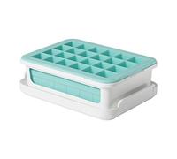 OXO Good Grips - Bac à glaçons avec couvercle en silicone, petit format, pour 48 petits glaçons de 2,2 cm.