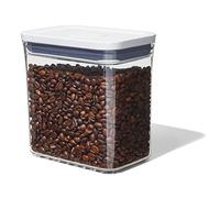 OXO Good Grips Boîte de conservation Pop 2.0 Capacité 1,6 L Café transparente et blanche