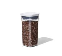 OXO Good Grips Boîte de conservation POP - Boîte de rangement alimentaire hermétique et empilable pour la cuisine - Carré, Petit format 0,5 L