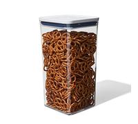 OXO Good Grips Boîte de conservation POP - Boîte de rangement alimentaire hermétique et empilable pour la cuisine - Carré 5,7 L