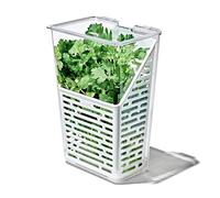 OXO Good Grips Boîte de conservation – Conservateur d'herbes fraîches coupées Saver