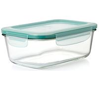 OXO Good Grips - Boîte de conservation Smart Seal -Boîte de rangement pour la cuisine - Rectangulaire - Verre - 1,9 L