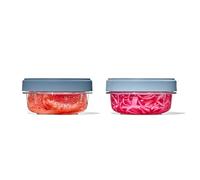 OXO Boîtes Twist & Stack – 350 ml – Lot de 2