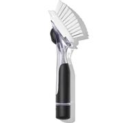 OXO Good Grips Brosse à Vaisselle avec Réservoir | Poils en nylon robustes, Remplissage facile, tête remplaceable