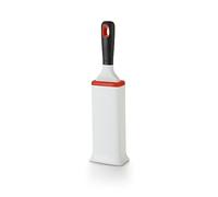 OXO Good Grips, Brosse anti-peluches pour vêtements FurLifter, Brosse auto-nettoyante anti-poil, 24 cm, Blanc, Orange