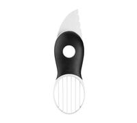 OXO Good Grips Coupe-avocat 3 en 1 avec lame à dénoyauter et trancheuse Blanc