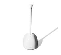 OXO Good Grips Déboucheur de Toilettes avec Couvercle, Blanc