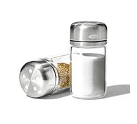 OXO Good Grips Ensemble salière et poivrière réglable en verre Transparent 100 ml