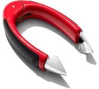 OXO Good Grips - Équeuteur de fraises - Équeteur pour fraises et tomates en inox - Rouge
