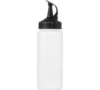 OXO Good Grips - Flacon souple pour décoration - Bouteille pour sauce - Petite taille - Transparent - noir