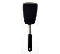 OXO Good Grips - Grande spatule flexible en silicone - Spatule de cuisine antiadhésive et thermorésistante - Silicone, Acier inoxydable, Noir